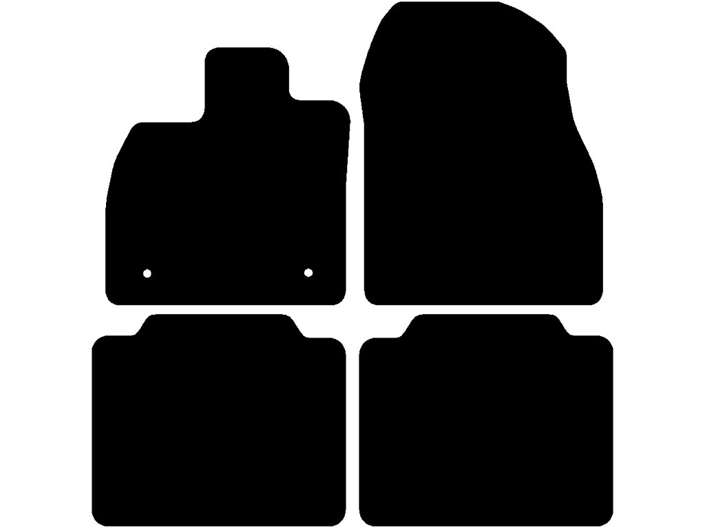 Fußmatten für Toyota bZ4X 2022 - 2026