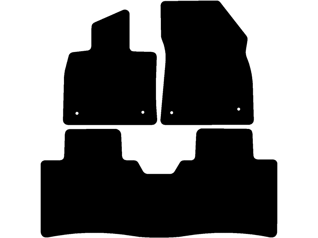Fußmatten für Zeekr 001 2023 - 2025