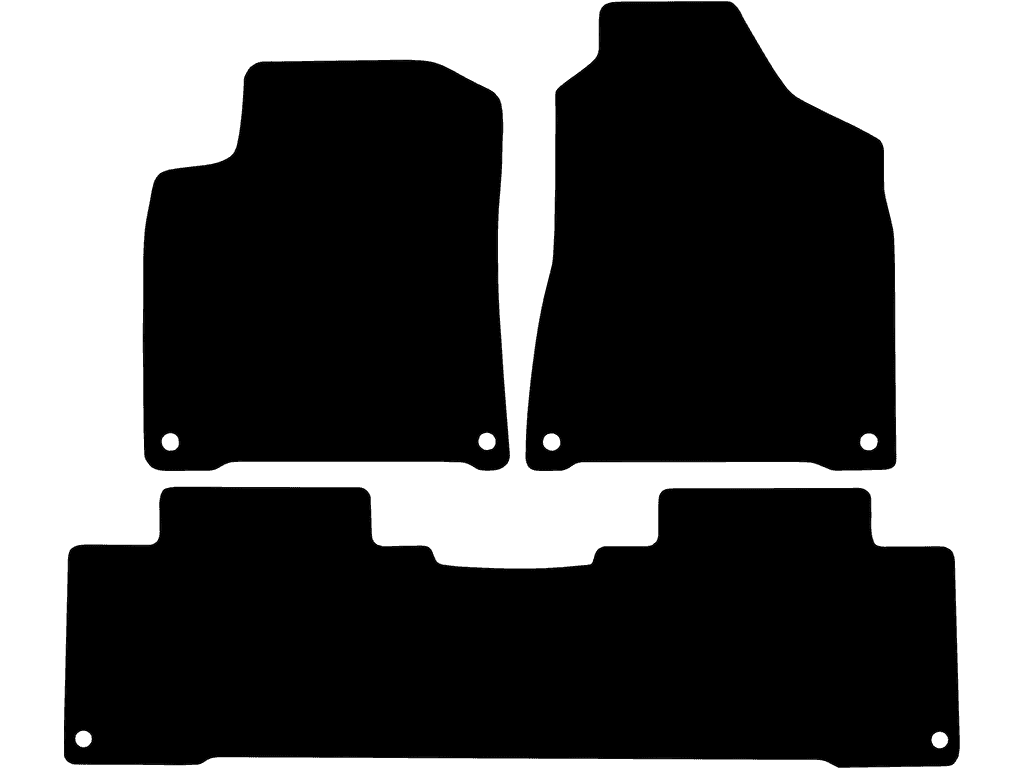 Fußmatten für SsangYong Korando 2010 - 2019