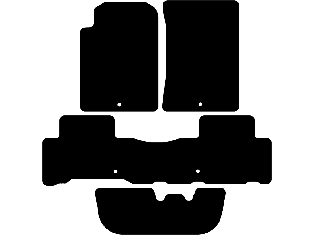 Fußmatten für SsangYong Rexton 2012 - 2017