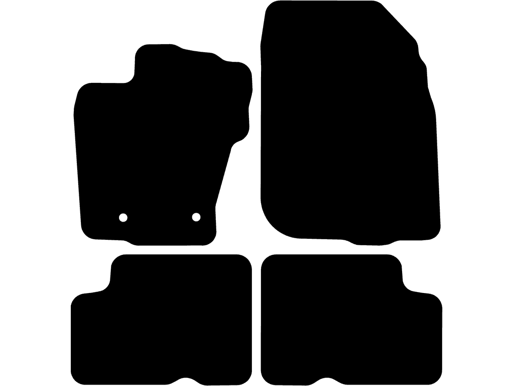 1 | Abstand Befestigungspunkte (Fahrer) 19,5 cm