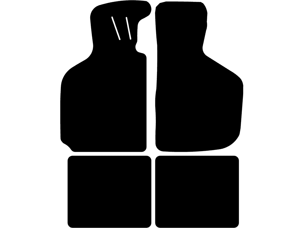 Fußmatten für Volkswagen 1600 1969 - 1973