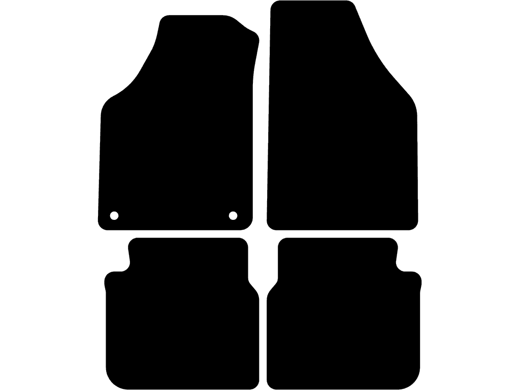 Fußmatten für Fiat Idea 2003 - 2012