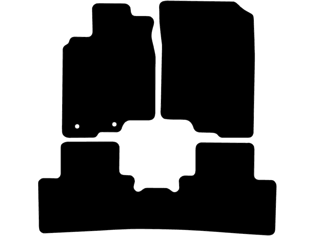 Beifahrer ohne Befestigung | Befestigungssystem: Clips mit Schraube