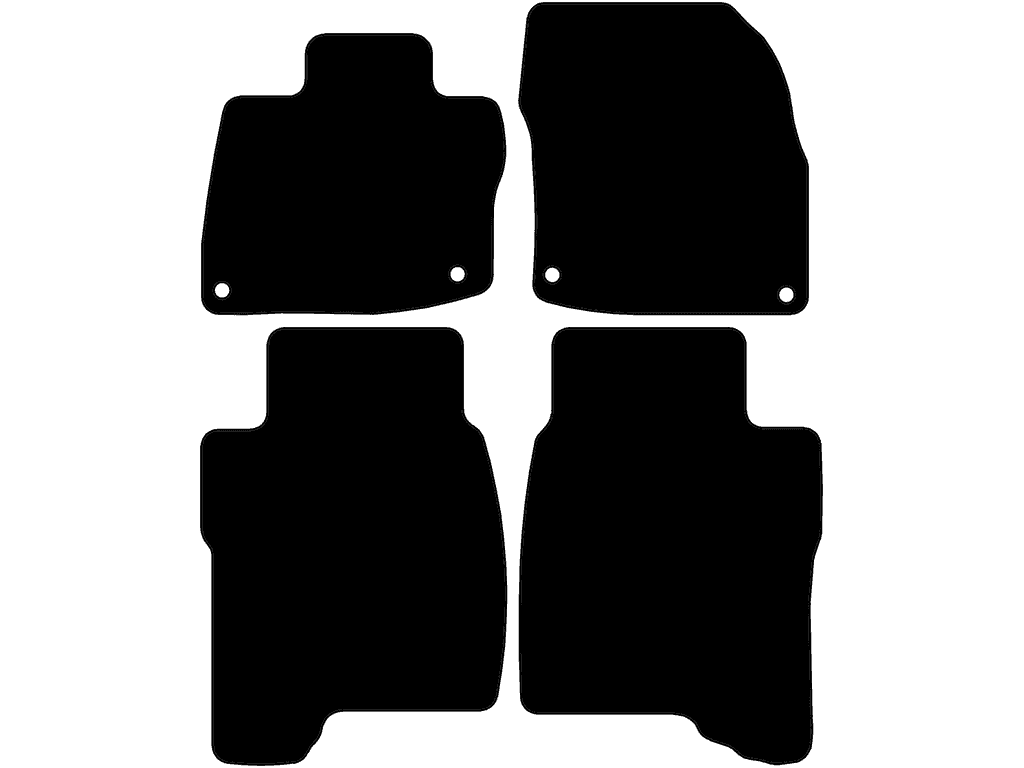 3/5 Türen | Beifahrer mit Befestigung | Befestigungssystem: Clips (mit ovaler Öse) | Variante 1