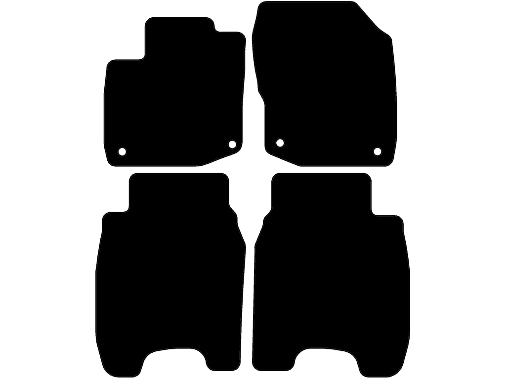 Abstand Befestigungspunkte (Fahrer) 39 cm