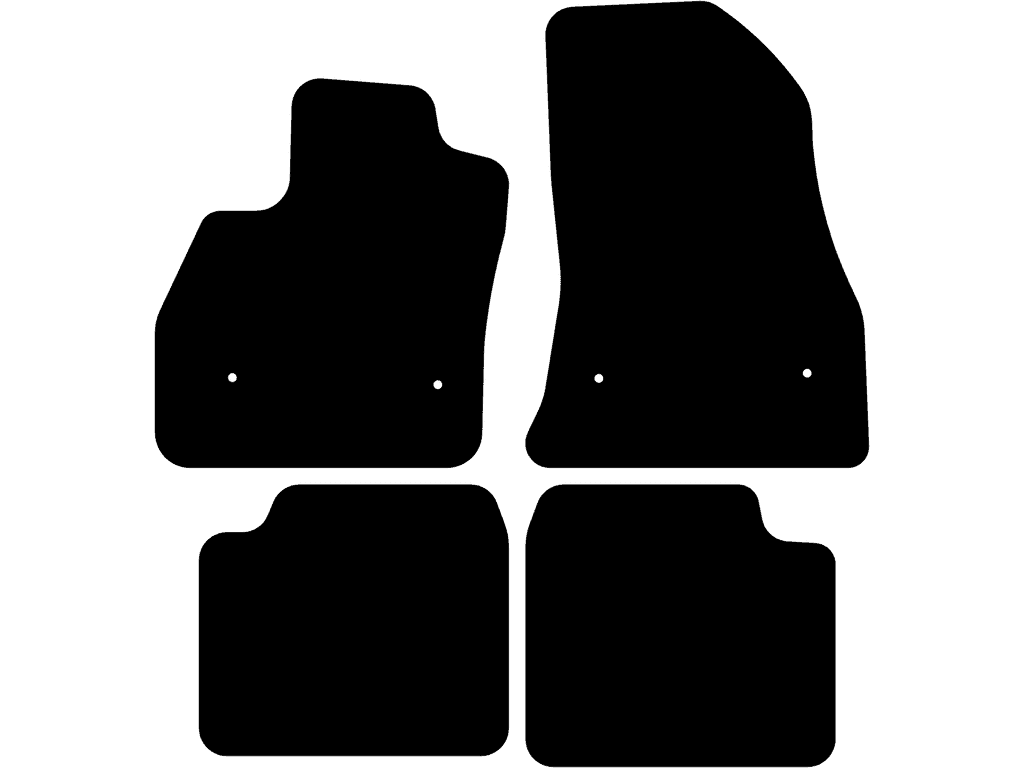 Fußmatten für Fiat 500L 2012 - 2017