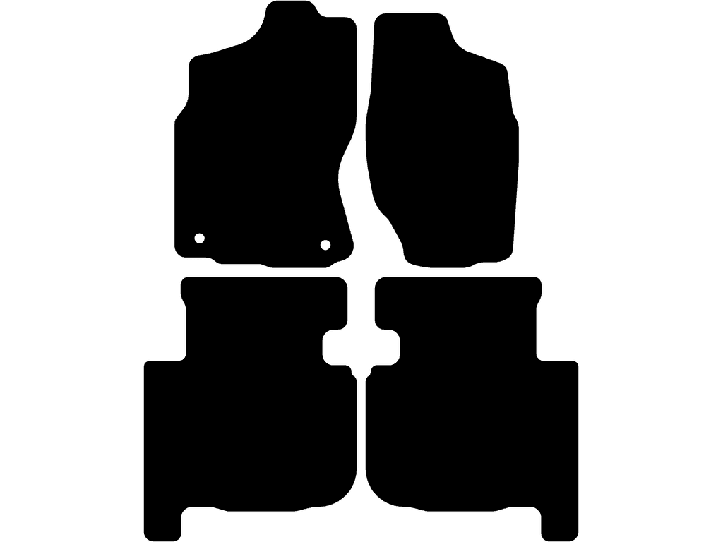 Fußmatten für Nissan Terrano II 1993 - 2007