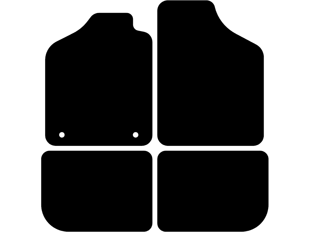 Fußmatten für Fiat Uno 1983 - 1995