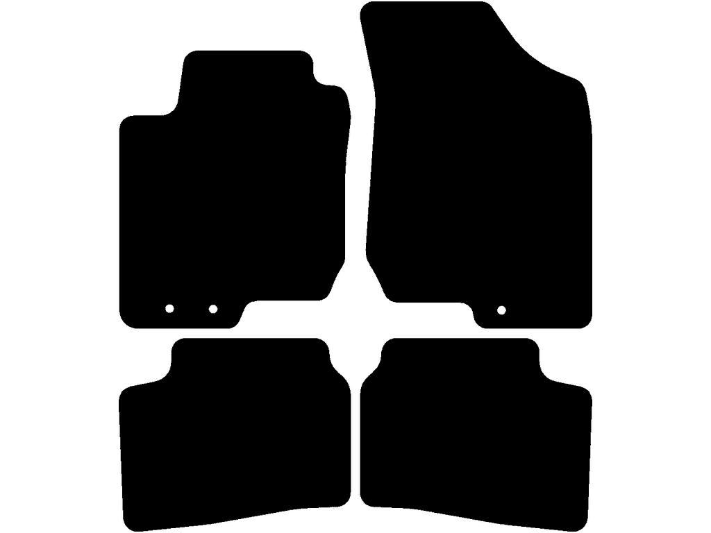 Fußmatten für Kia ProCeed 2009 - 2013