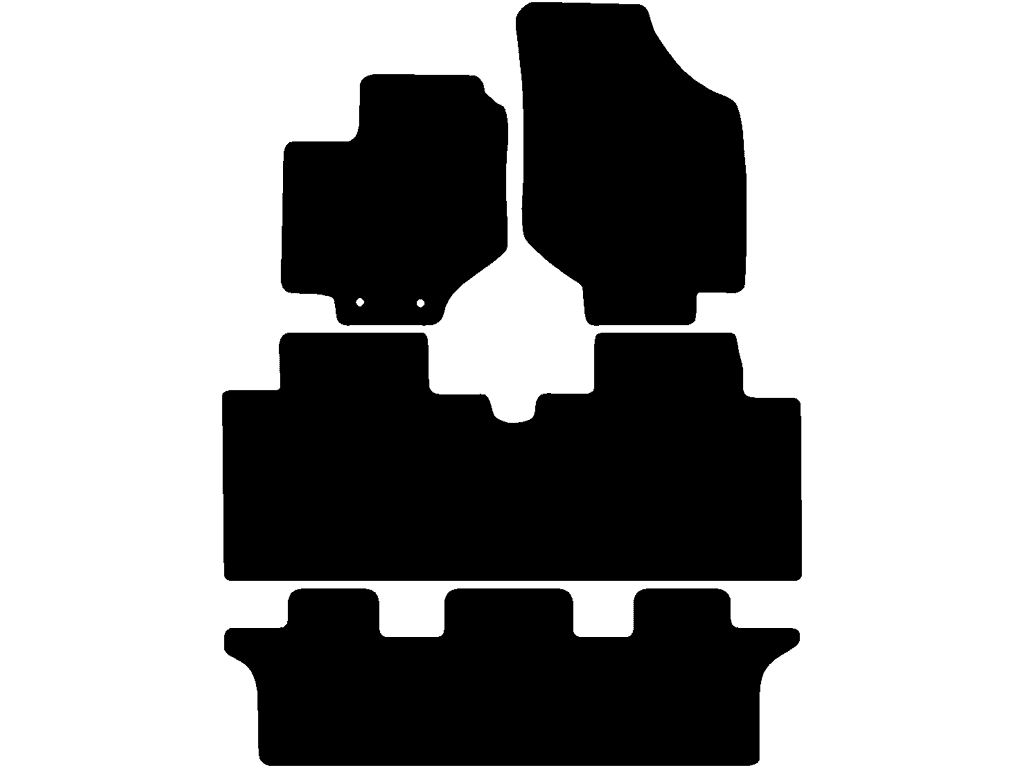 Fußmatten für Hyundai Trajet 1999 - 2008