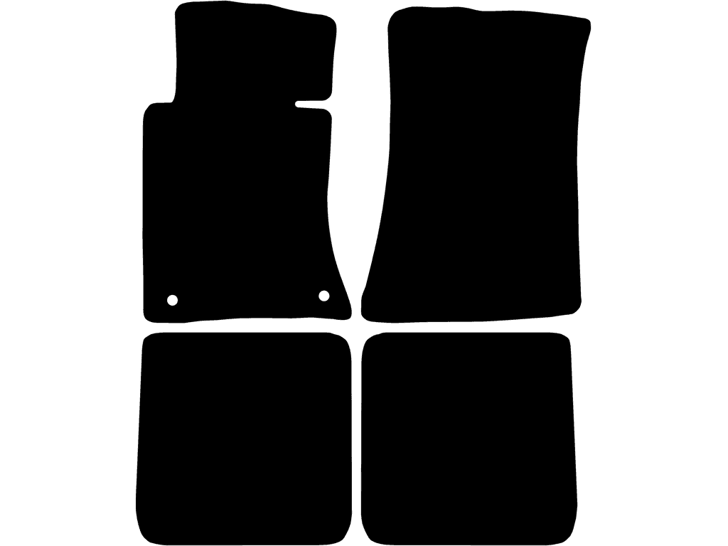 Fußmatten für Mercedes W116 1972 - 1980
