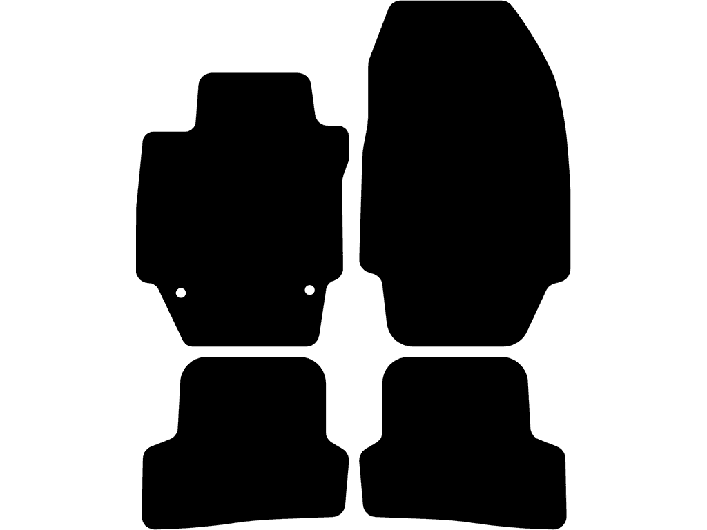 Fußmatten für Renault Captur 2013 - 2019