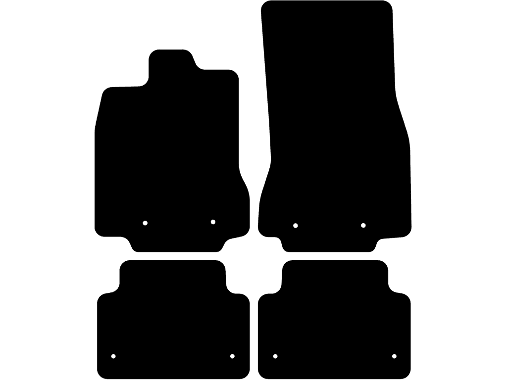 Limousine / Sportbrake | RWD | Hintere Matten ohne Befestigungen