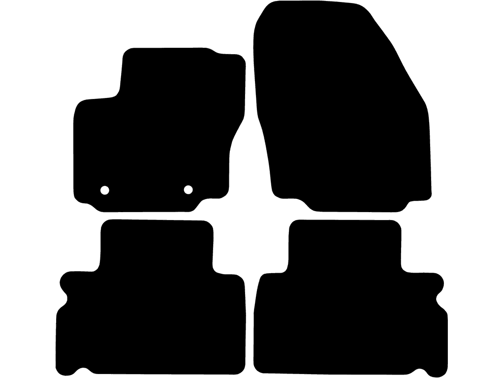 5 Sitzer | Abstand Befestigungspunkte (Fahrer) 31,7 cm