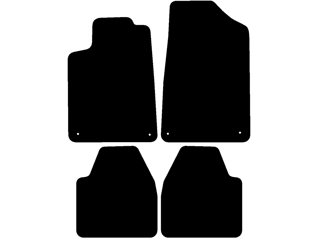Fußmatten für Peugeot 607 2000 - 2010