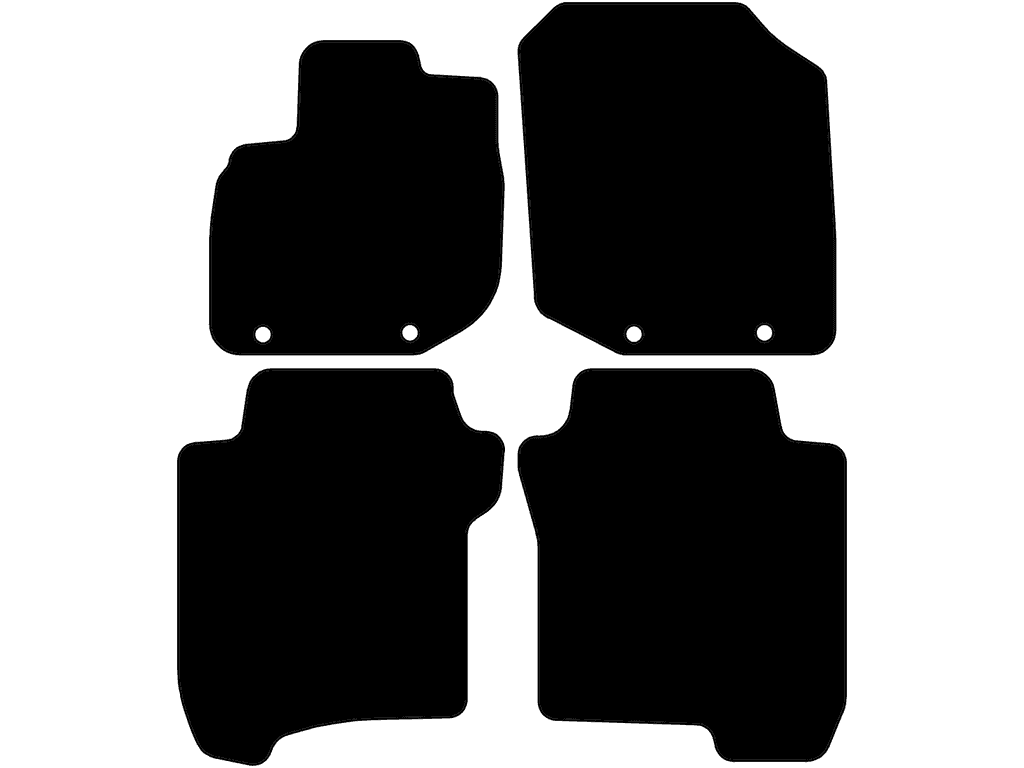 Fußmatten für Honda Jazz 2008 - 2015
