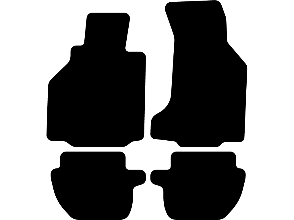 Schmale Beifahrermatte