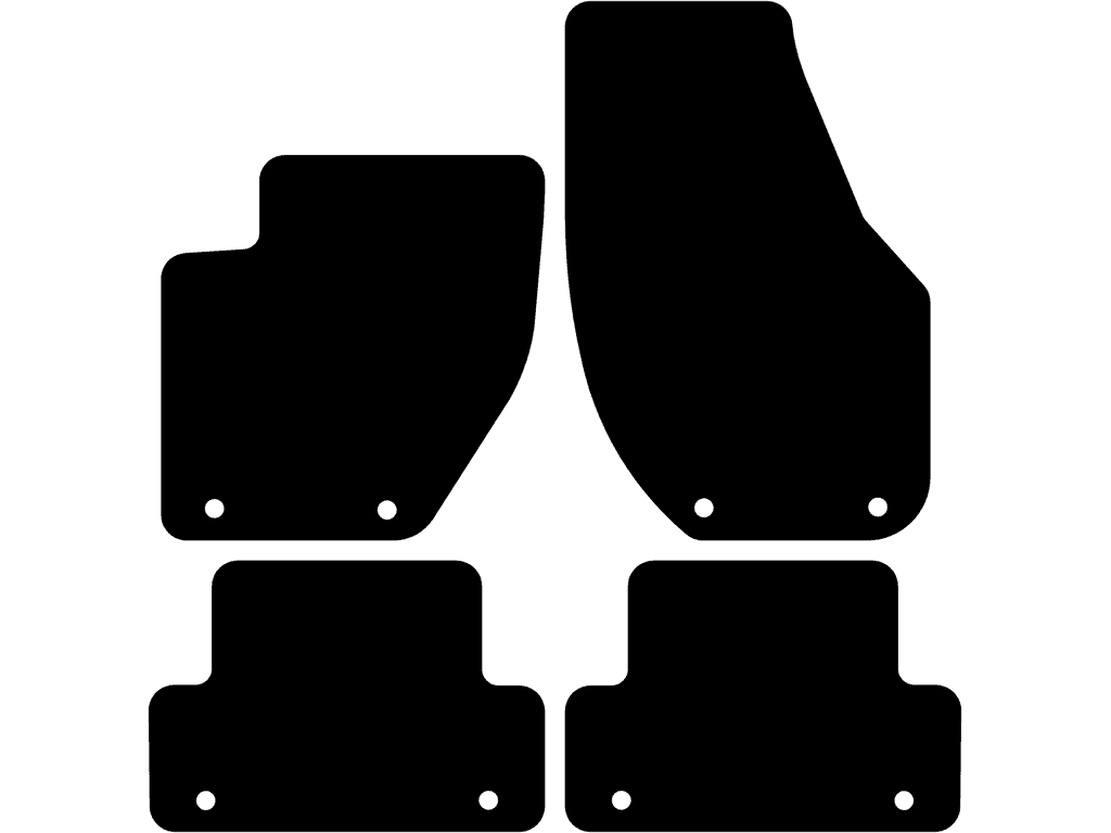 Fußmatten für Volvo V40 2012 - 2019