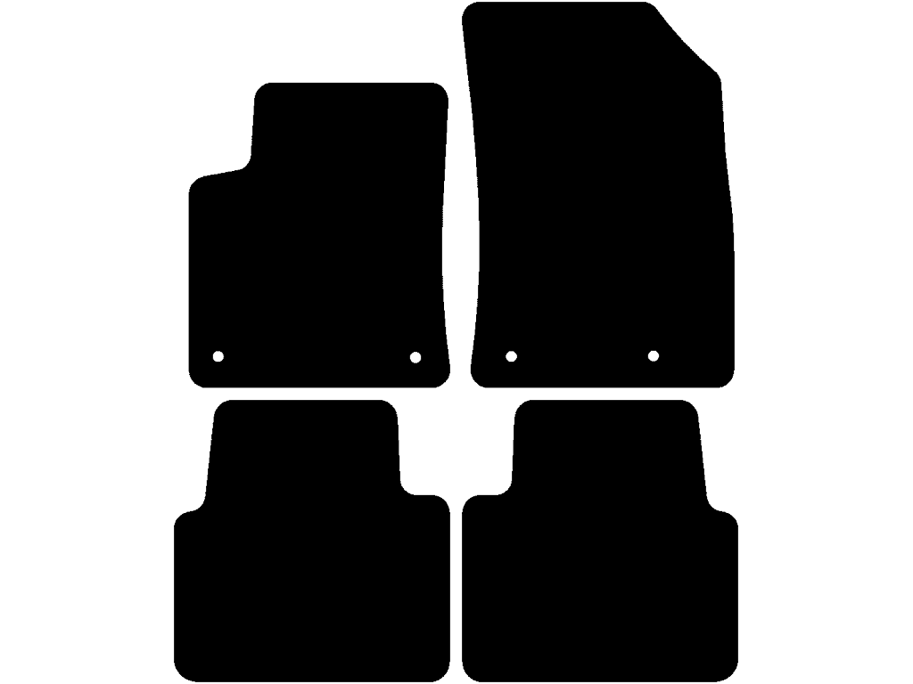 Fußmatten für Opel Crossland 2017 - 2025