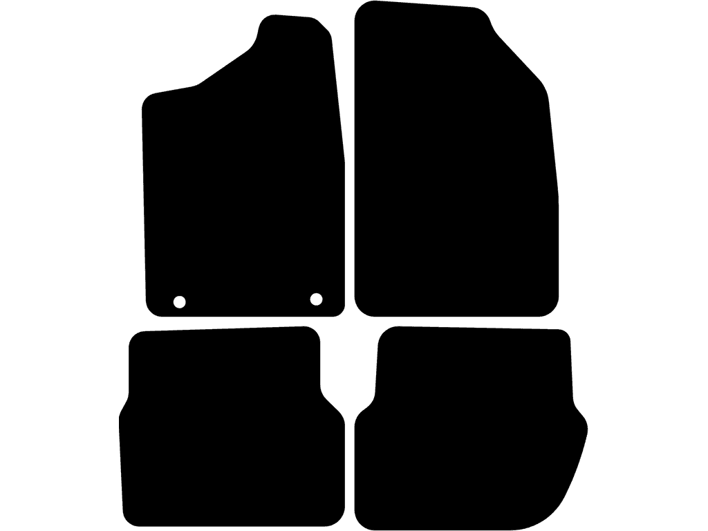 Fußmatten für Audi 100 1982 - 1991