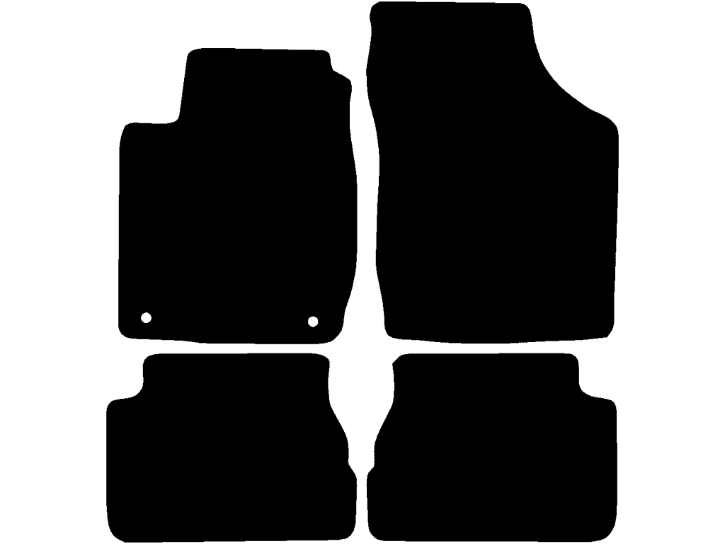 Fußmatten für Kia Rio 2000 - 2003