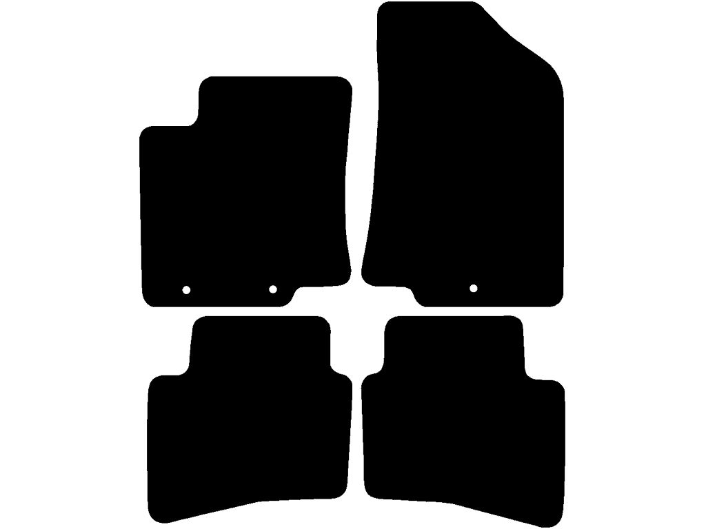 Fußmatten für Kia Rio 2011 - 2017