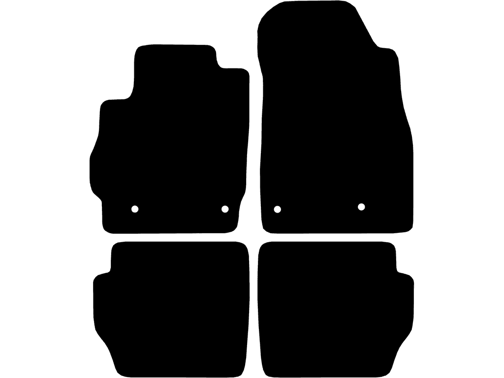 Fußmatten für Mazda 2 2007 - 2015