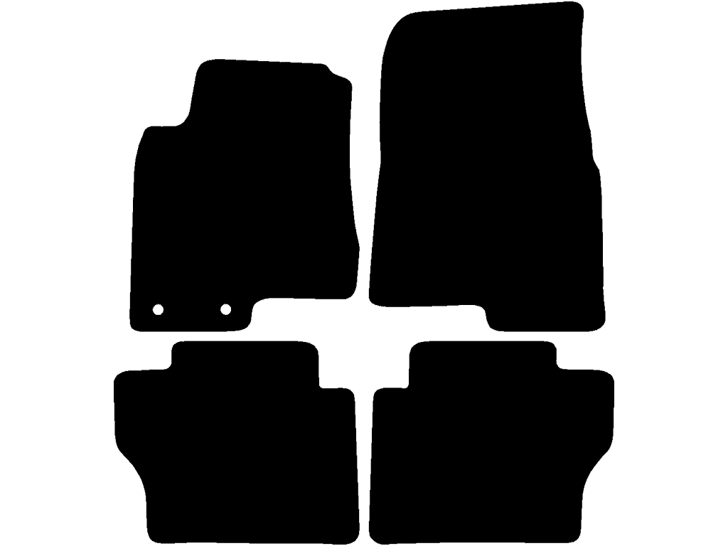 Fußmatten für Mitsubishi Pajero 1998 - 2000