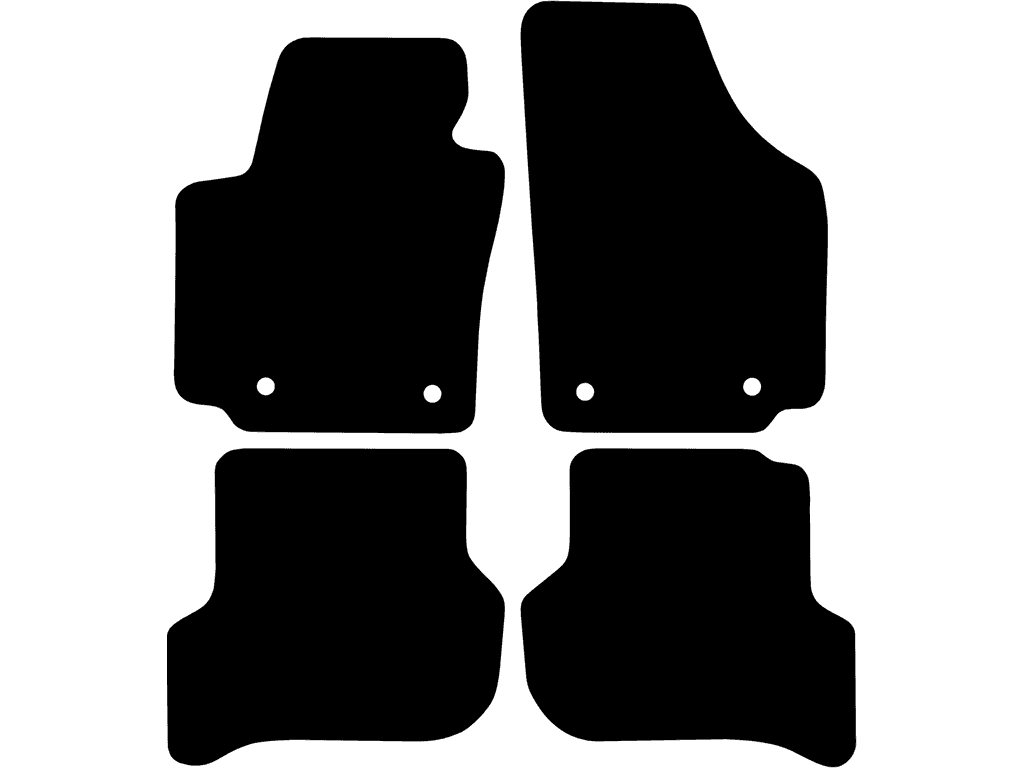 Abstand Befestigungspunkte (Fahrer) 25 cm