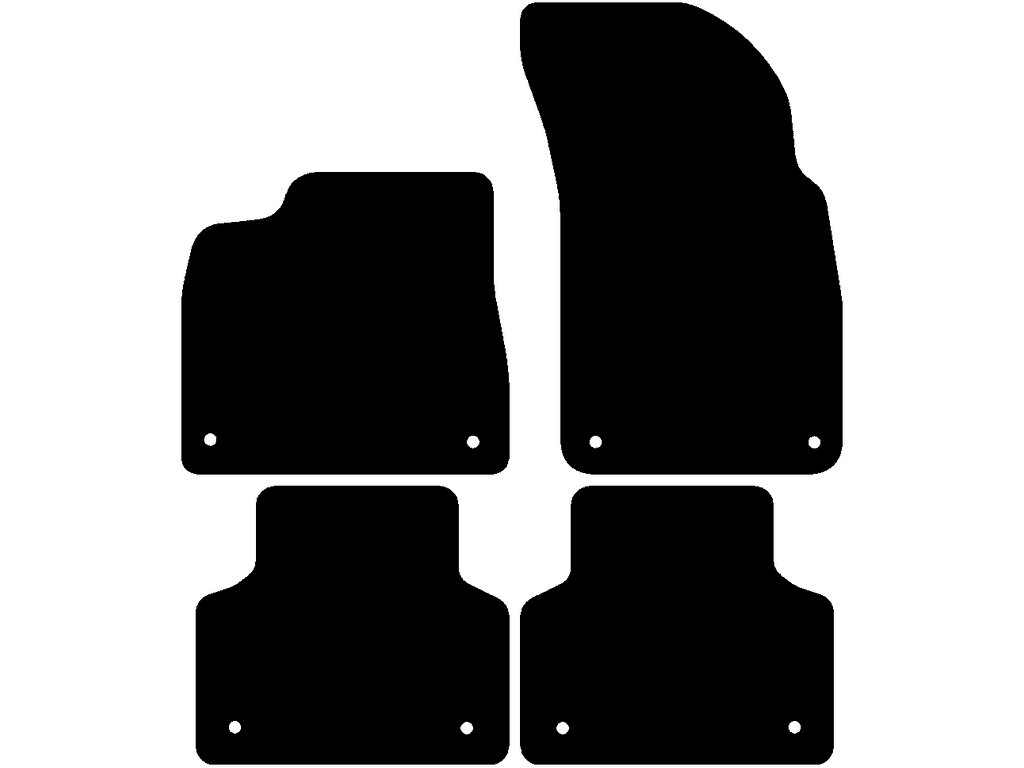 Fußmatten für Lamborghini Urus 2018 - 2025