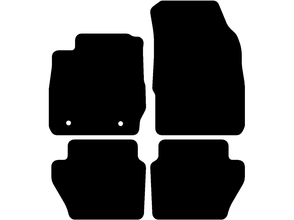 Mk7.5 | Abstand Befestigungspunkte (Fahrer) 25,6 cm