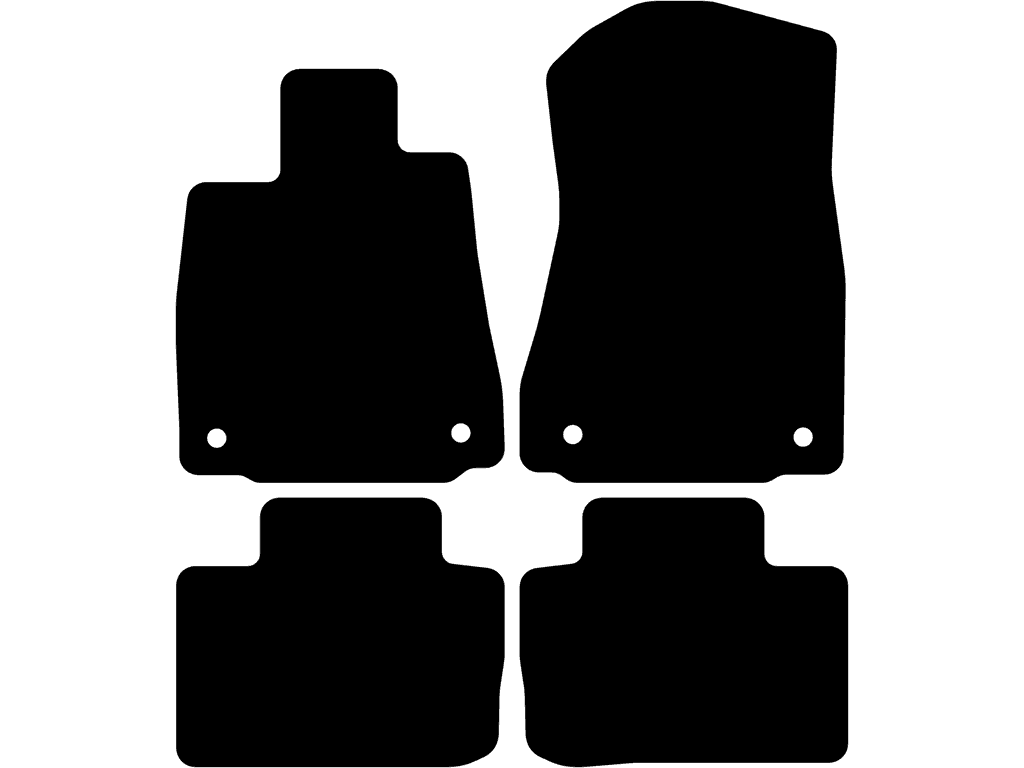 Fußmatten für Lexus IS 2013 - 2021