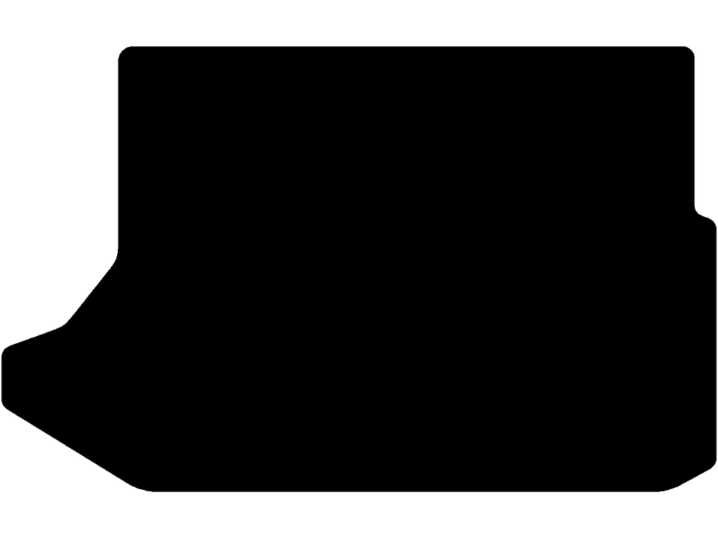 Nur passend für Modelle mit hohem Ladeboden