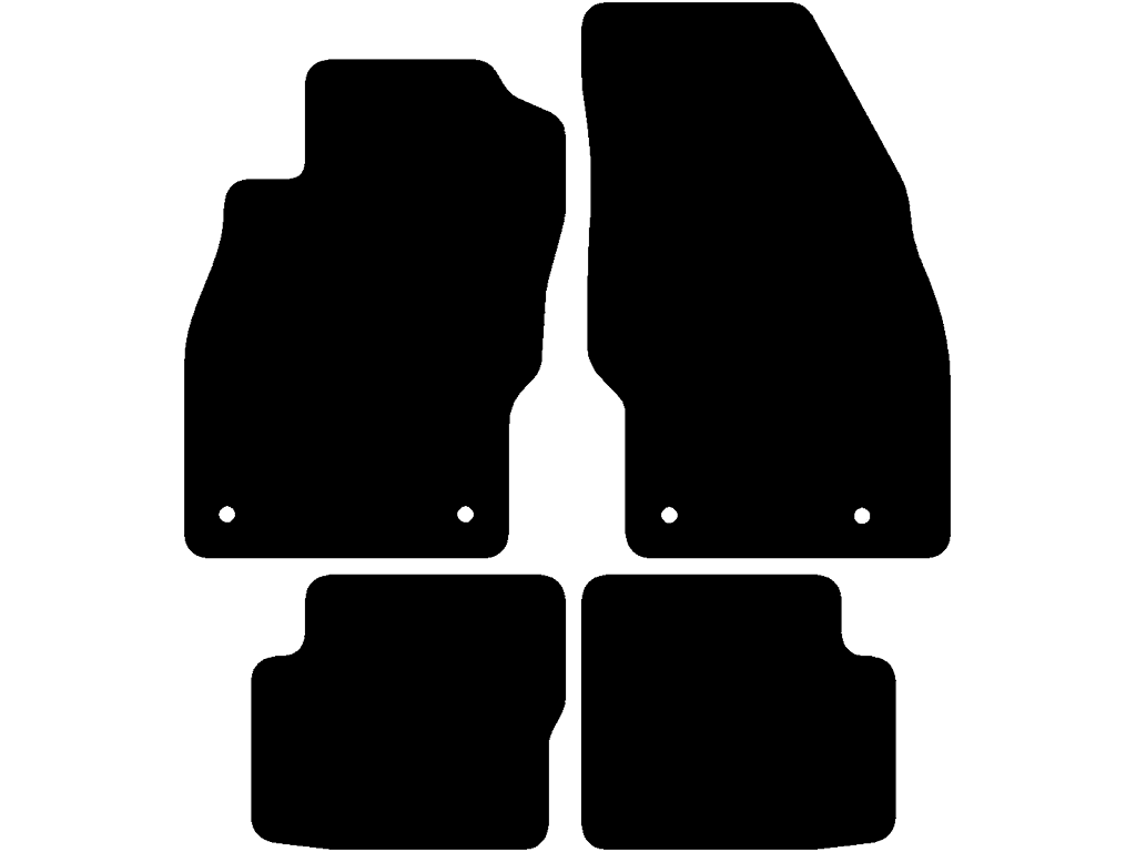 Fußmatten für Opel Corsa E 2014 - 2019