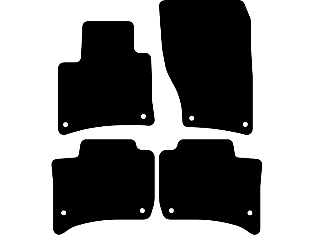 Fußmatten für Volkswagen Touareg 2010 - 2018