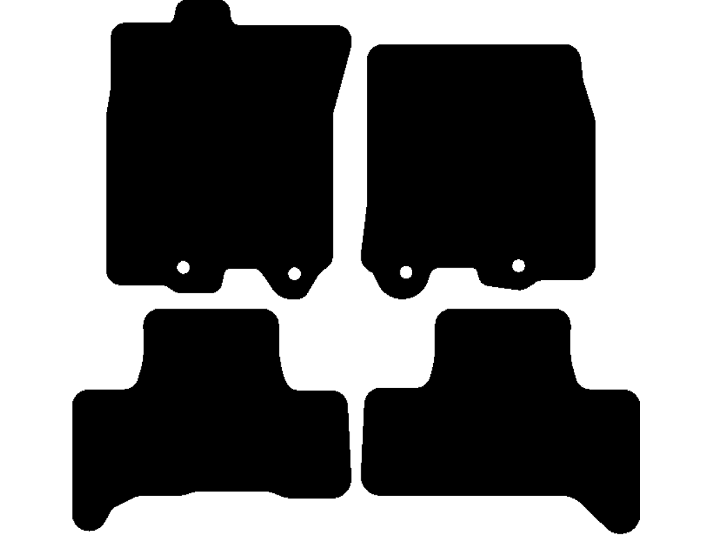 Fußmatten für Toyota FJ Cruiser 2006 - 2022