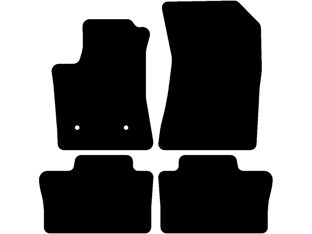 1.2 Mild Hybrid / E-Tech Full Hybrid | Geeignet für Ausführung mit ansteigenden Boden (Fahrer & Beifahrer)