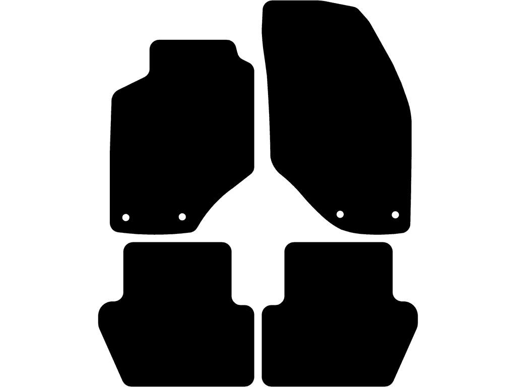 Befestigungssystem: Clips (mit ovaler Öse) mit Schraube