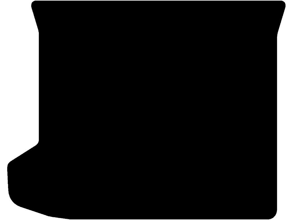 Nur passend für Modelle mit hohem Ladeboden