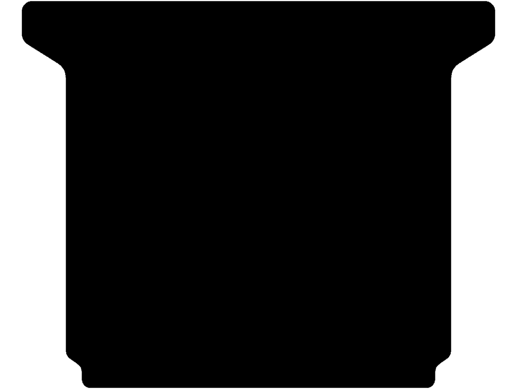 2 Sitzer | Nur passend für Modelle mit hohem Ladeboden