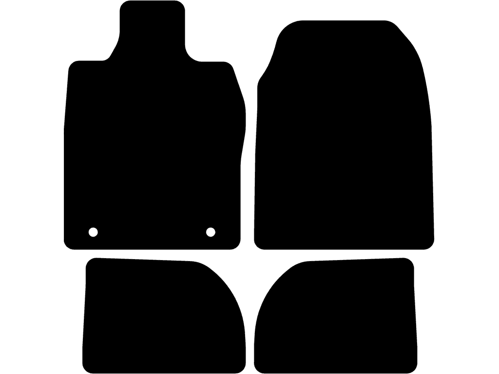 Fußmatten für Porsche 924 1976 - 1988