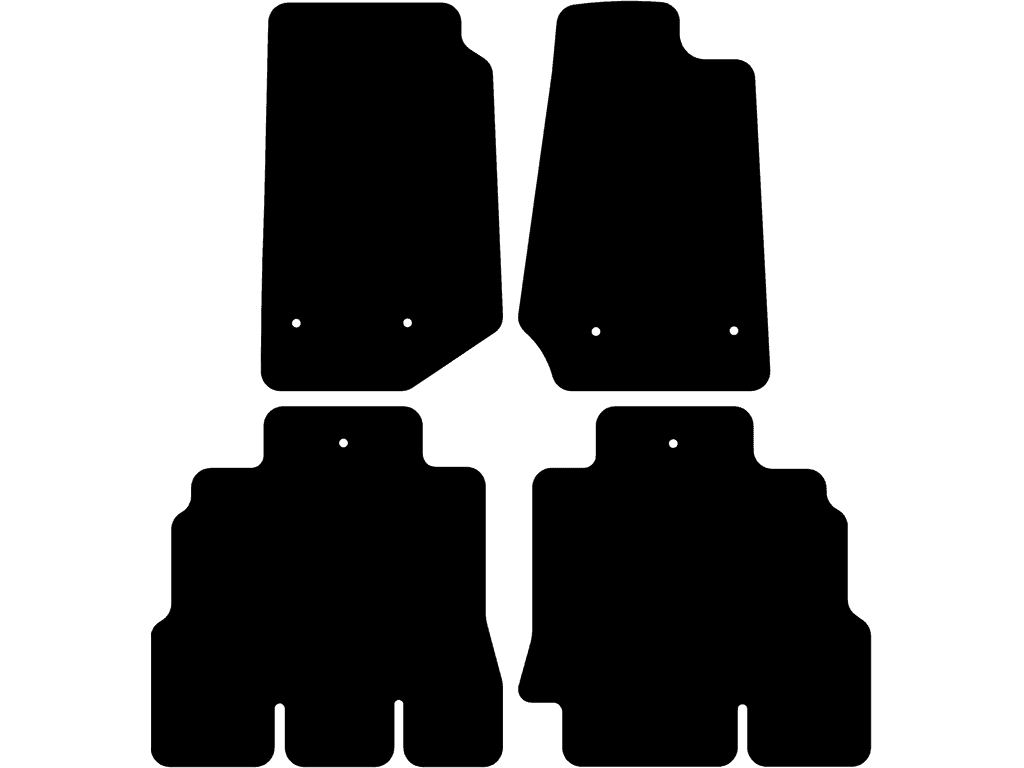 5 Türen | Doppelte Befestigung