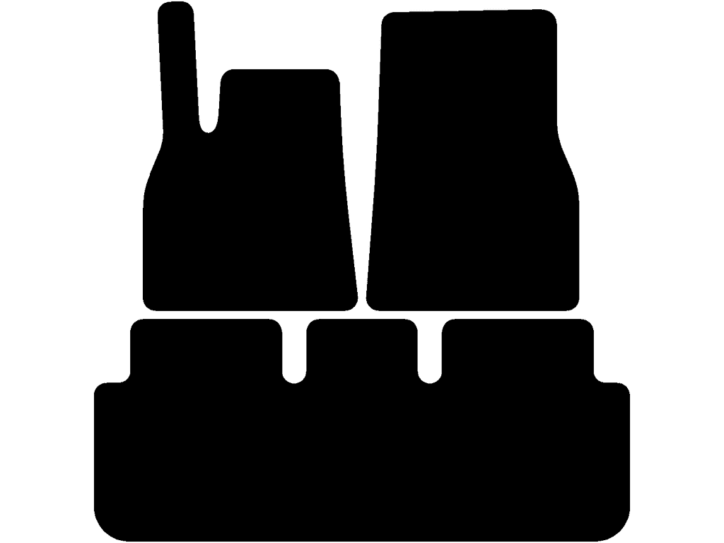 Fußmatten für Tesla Model S 2021 - 2025