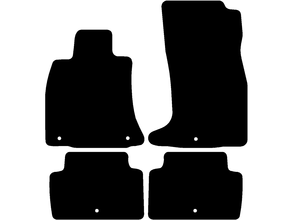 Schmale Beifahrermatte