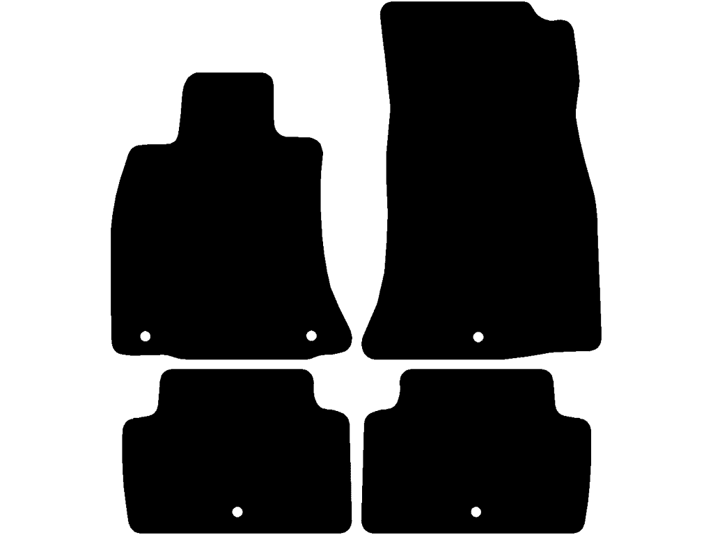 Breite Beifahrermatte