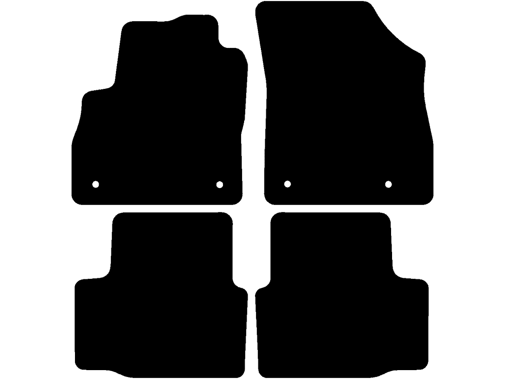 5 Türen / Kombi | Abstand Befestigungspunkte (Fahrer) 35.4 cm