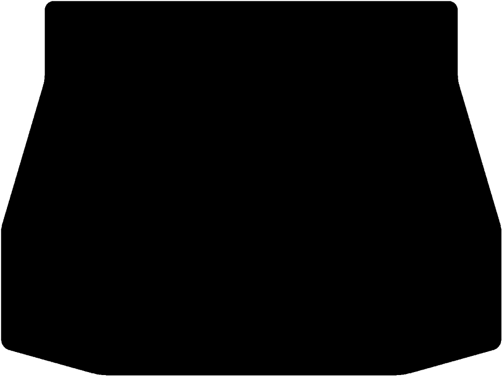 Nur passend für Modelle mit hohem Ladeboden