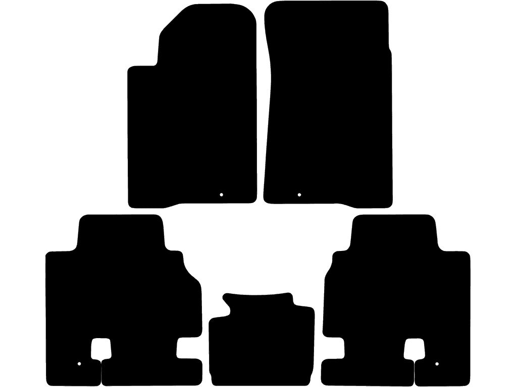 Fußmatten für SsangYong Actyon 2006 - 2009