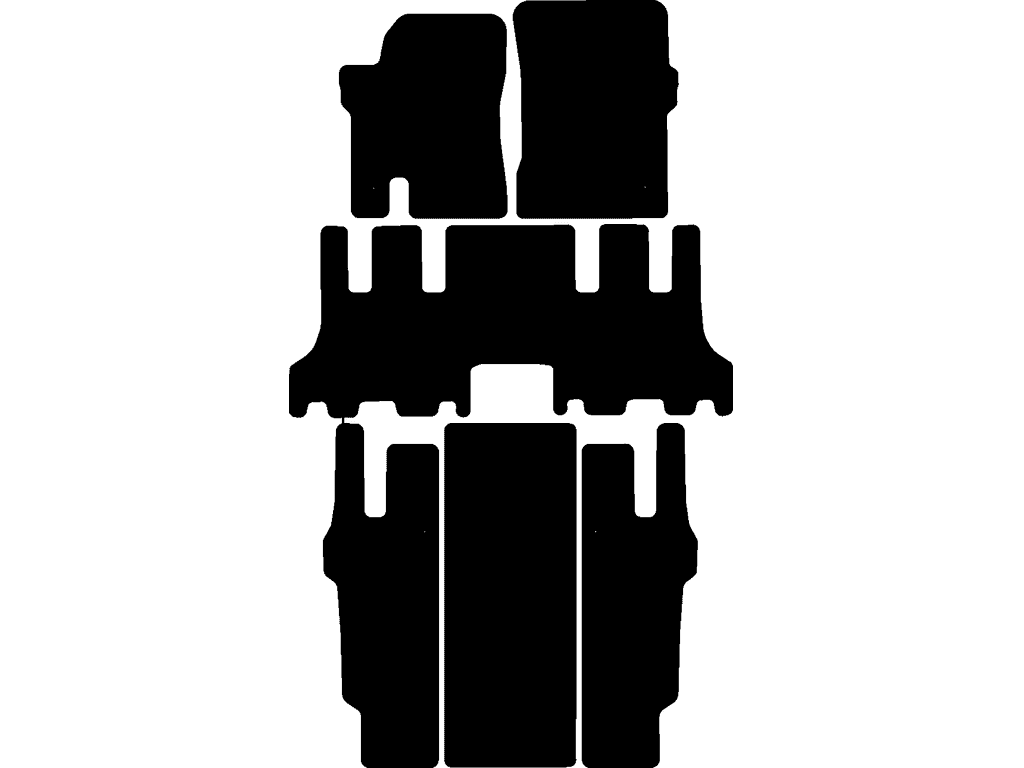 Fußmatten für SsangYong Rodius 2004 - 2013